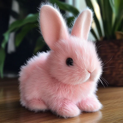 Cuddly Soft Bunny Doll Animated Stuffed Animal Friend - Halri