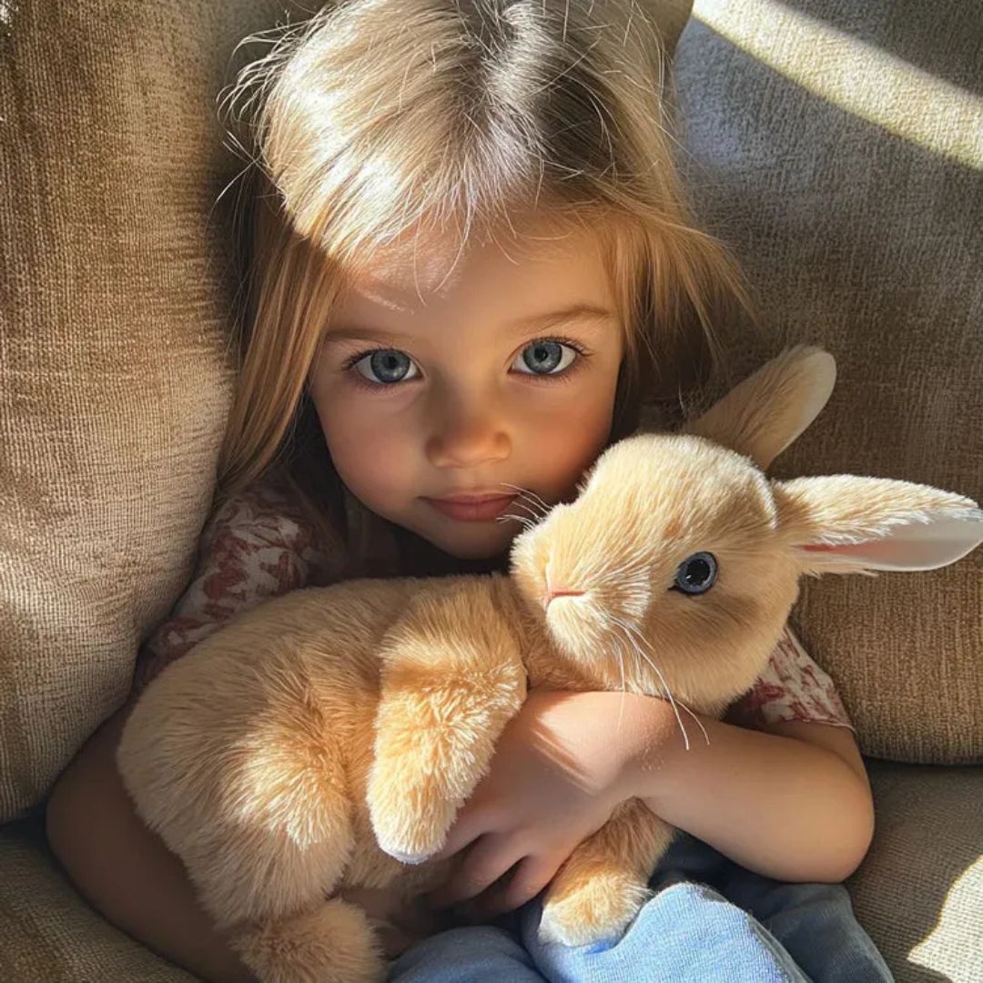 Cuddly Soft Bunny Doll Animated Stuffed Animal Friend