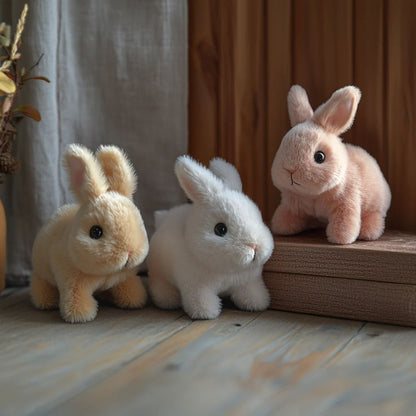 Cuddly Soft Bunny Doll Animated Stuffed Animal Friend