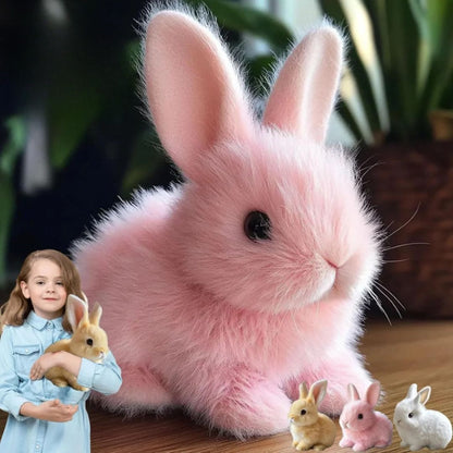 Cuddly Soft Bunny Doll Animated Stuffed Animal Friend