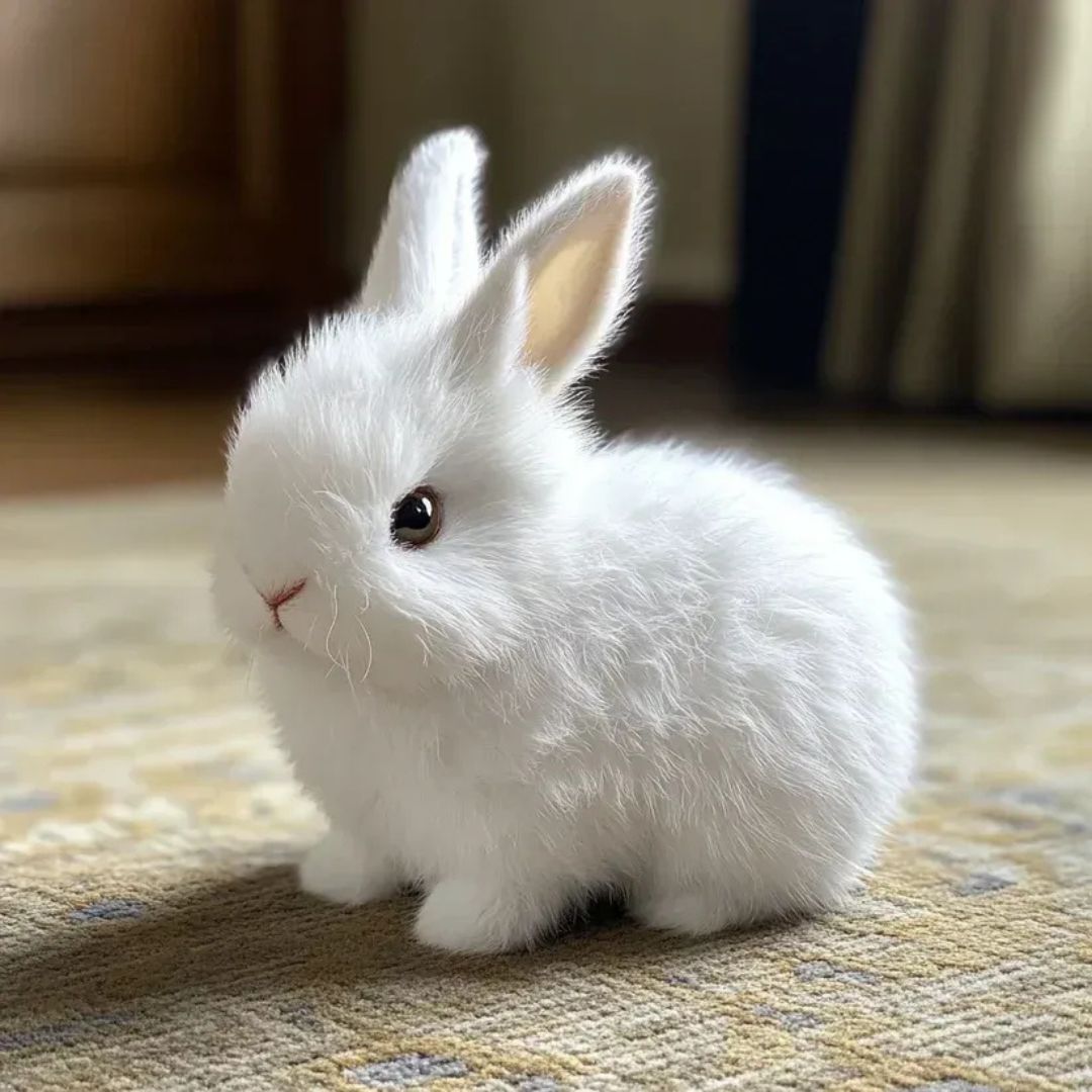 Cuddly Soft Bunny Doll Animated Stuffed Animal Friend