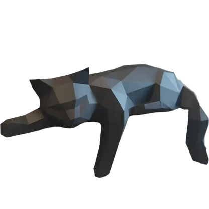Stylish Cat Statue for Home Decoration - Halri
