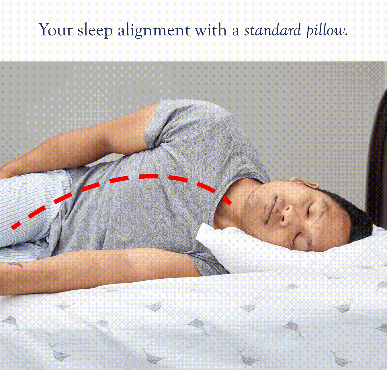 Comfortable Memory Foam Pillow for Side Sleepers