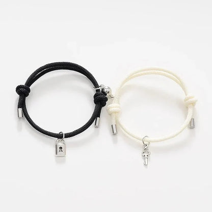 Strong Magnetic Lock Bracelet Set