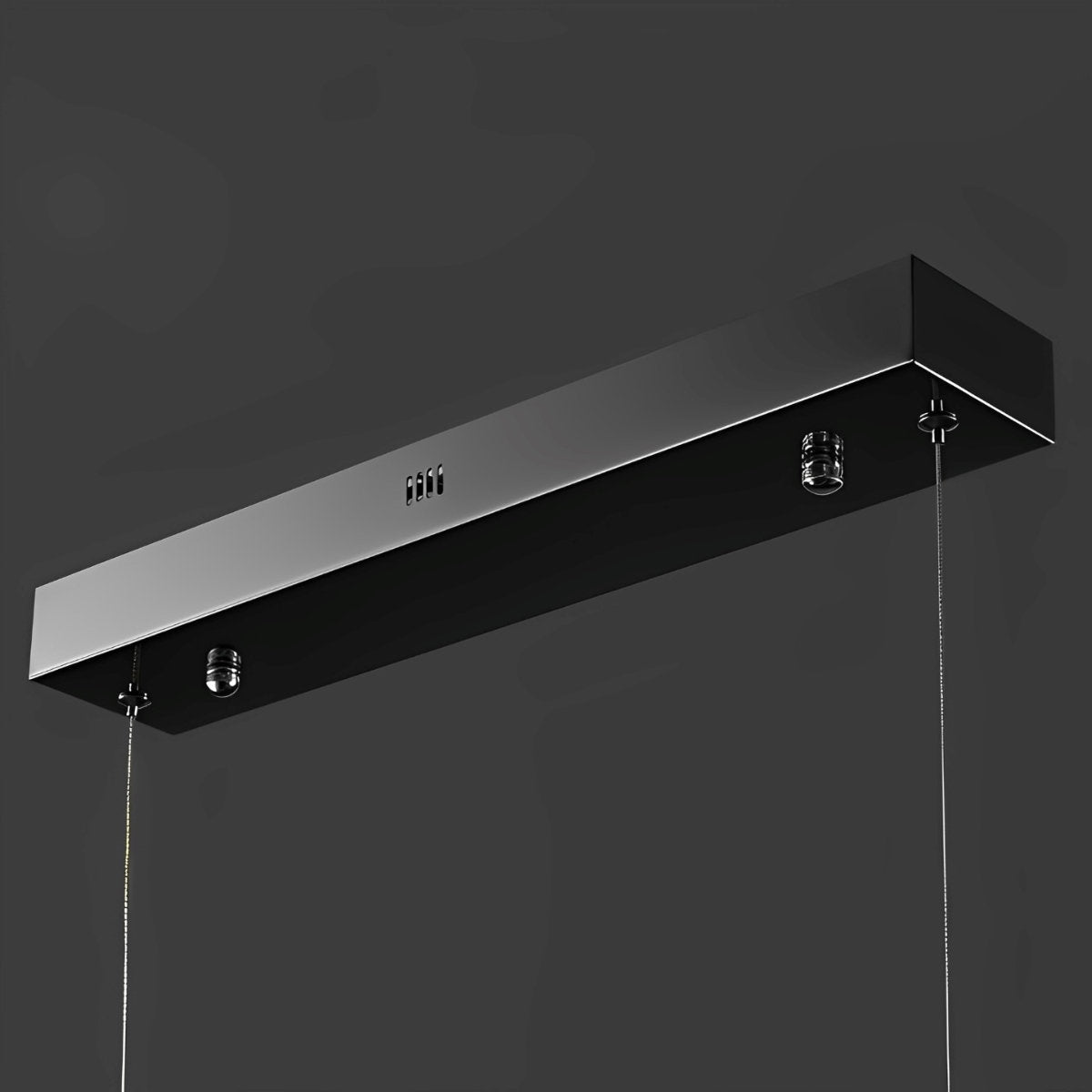 Sleek Linear Modern Dimmable LED Chandelier