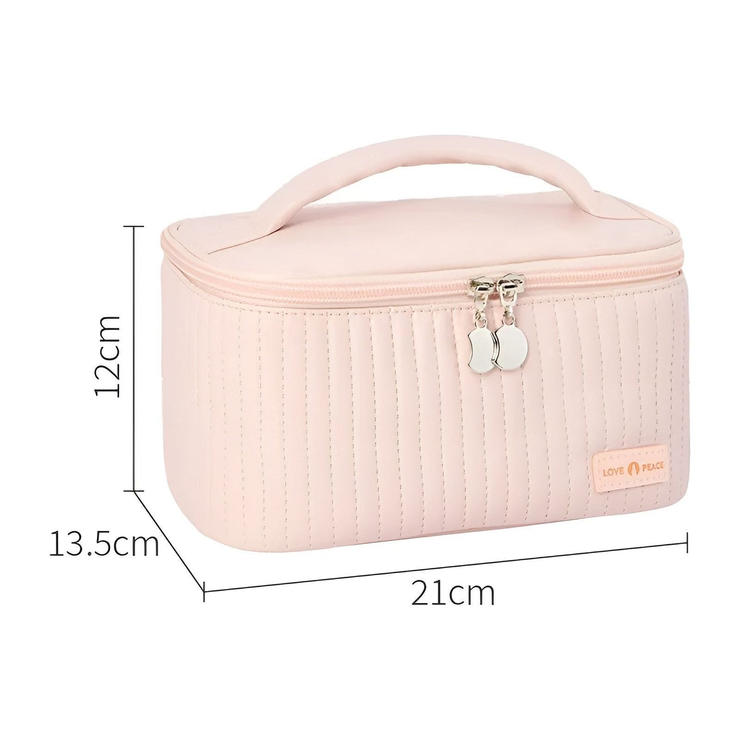 Stylish Water-Resistant Travel Makeup Bag