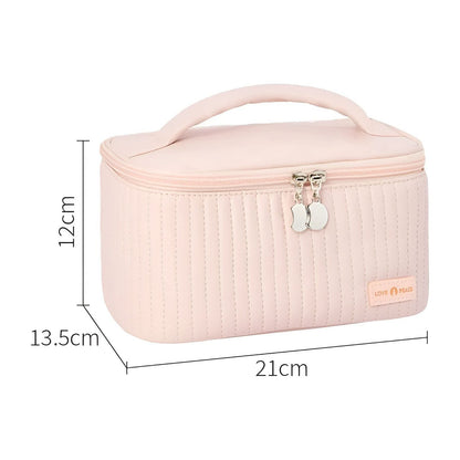 Stylish Water-Resistant Travel Makeup Bag