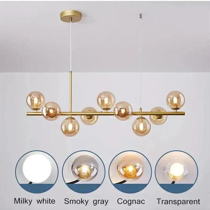 Luxury Crystal Long Chandelier Lighting Fixture - Halri