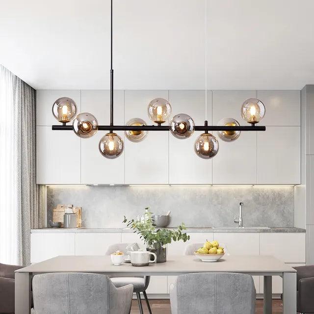 Luxury Crystal Long Chandelier Lighting Fixture