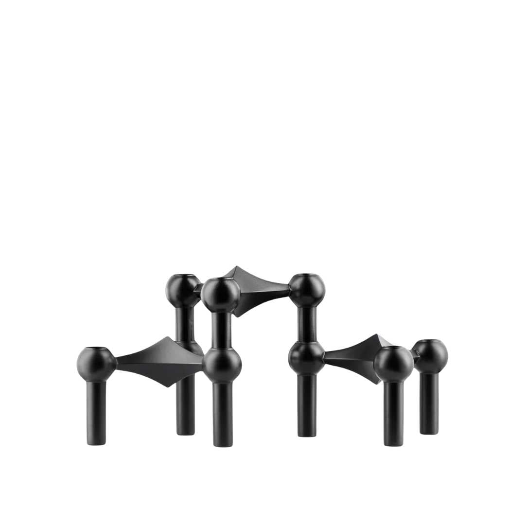 Unique Metal Candle Holder Set for 3 Candles - Halri