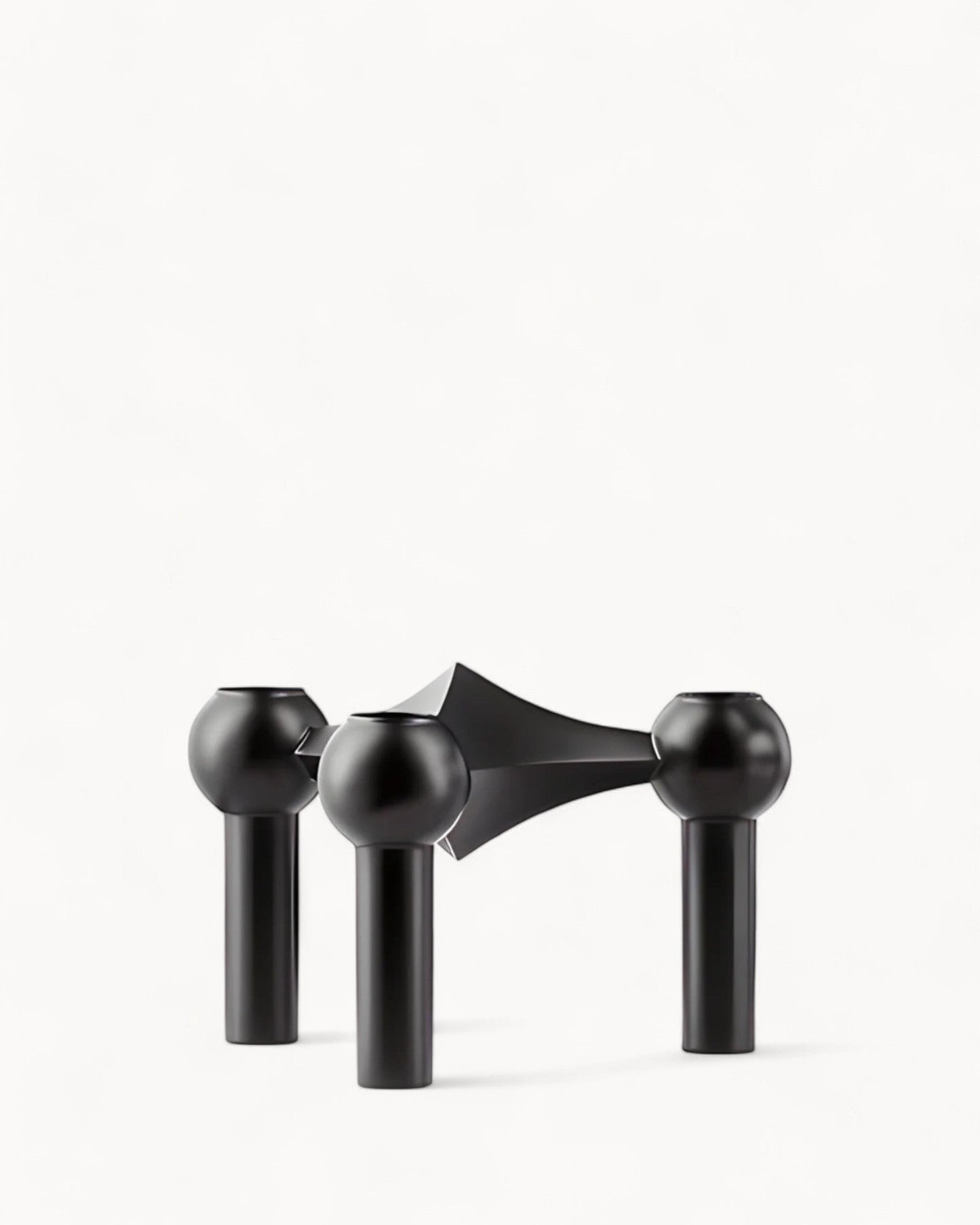 Unique Metal Candle Holder Set for 3 Candles