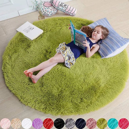 Soft Plush Round Area Rug