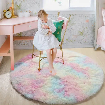 Soft Plush Round Area Rug