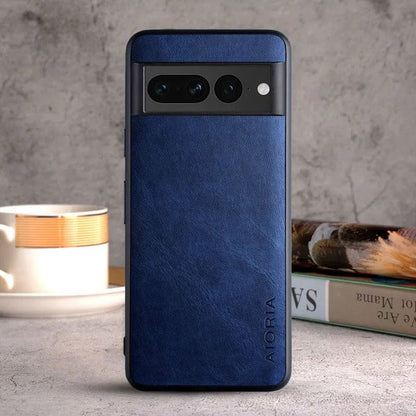 Premium Leather Google Pixel Phone Cases with Shockproof Protection
