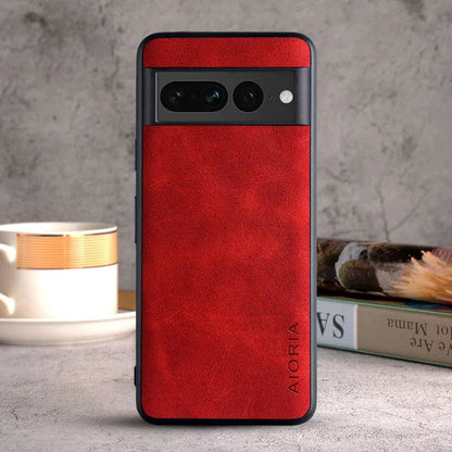 Premium Leather Google Pixel Phone Cases with Shockproof Protection