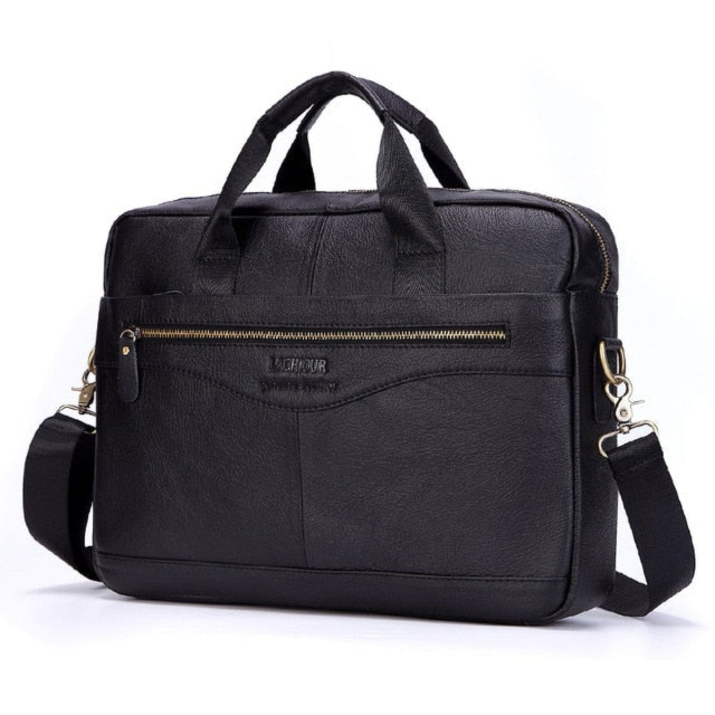 Premium Leather Business Laptop Bag