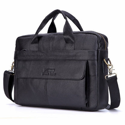 Premium Leather Business Laptop Bag