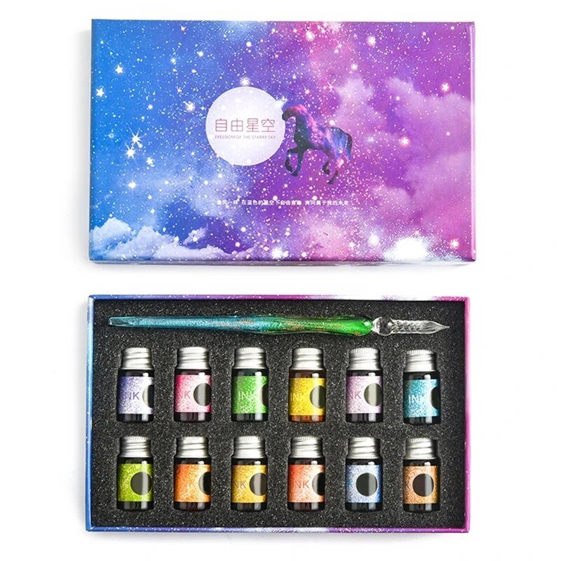 Luxury Crystal Ink Calligraphy Set - Halri