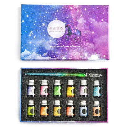 Luxury Crystal Ink Calligraphy Set - Halri
