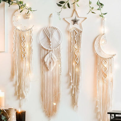 Boho Chic Macrame Wall Hanging Decor - Halri