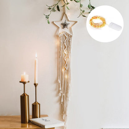 Boho Chic Macrame Wall Hanging Decor
