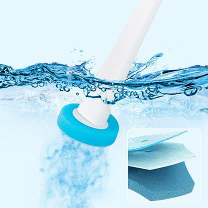Easy Clean Toilet Brush with Replaceable Heads