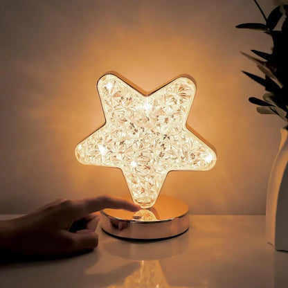 Beautiful Crystal Dimmable Table Lamp