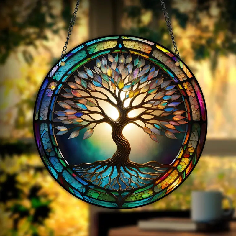 Colorful Glass Crystal Window Hanger Decoration - Halri