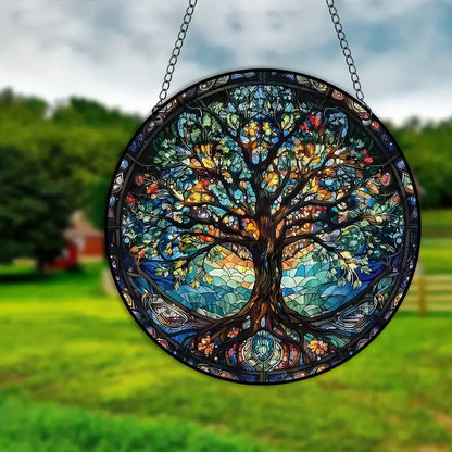 Colorful Glass Crystal Window Hanger Decoration