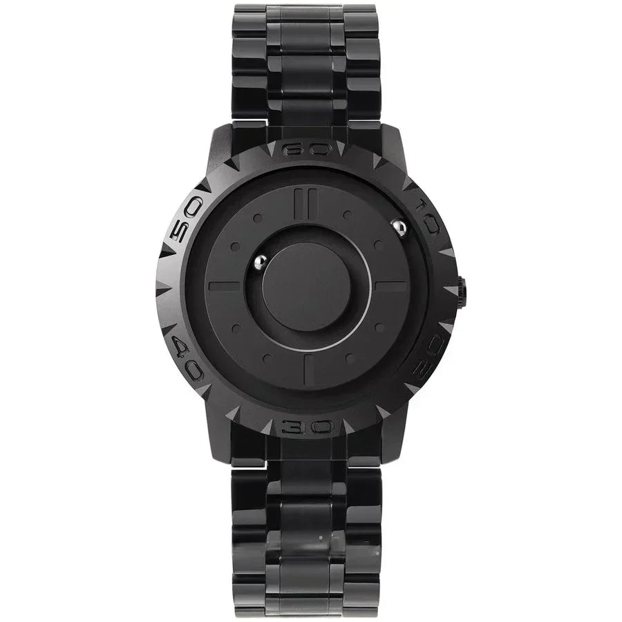 Modern Magnetic Ball Leather Watch - Halri