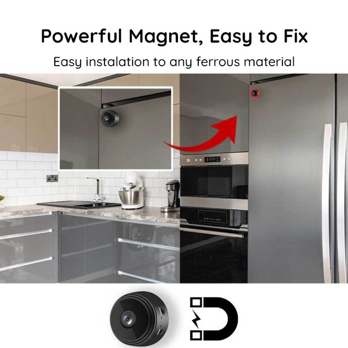 Compact Wireless HD 1080P Security Camera