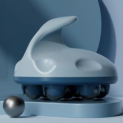 Portable 7 Roller Stainless Steel Body Massager