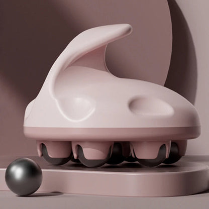 Portable 7 Roller Stainless Steel Body Massager