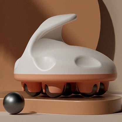 Portable 7 Roller Stainless Steel Body Massager