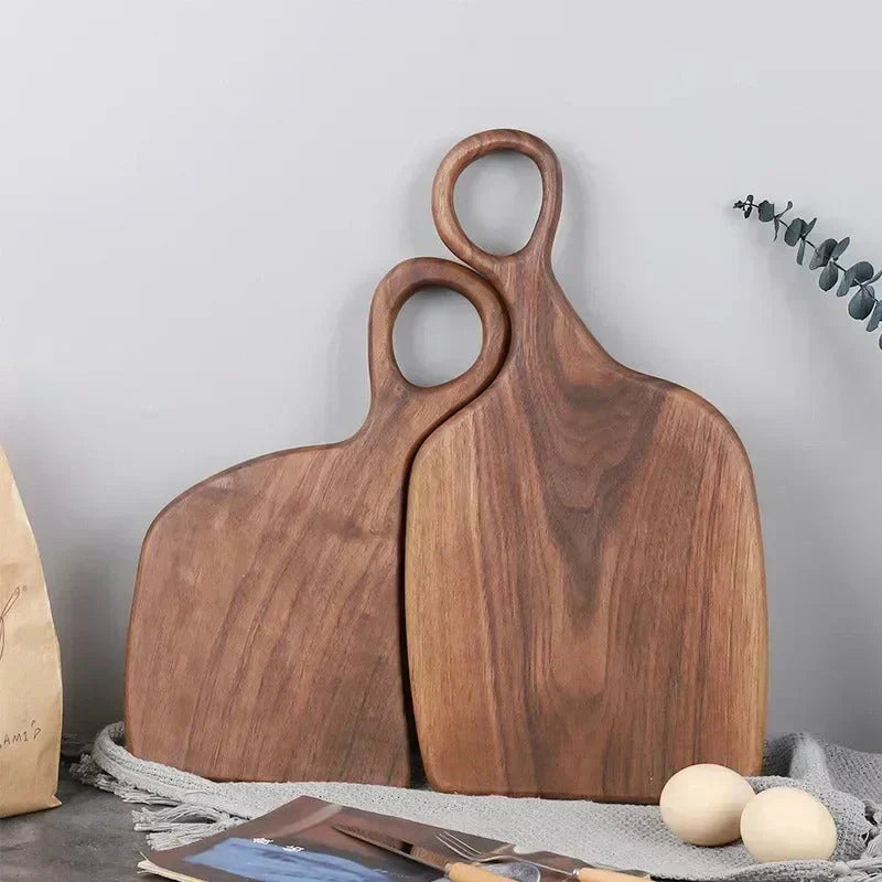 Solid Wood Reversible Cutting Board for Kitchen & Serving - Halri