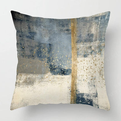 Colorful Linen Throw Pillow Cover