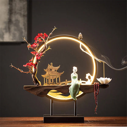 Beautiful Color Changing Incense Holder Lamp