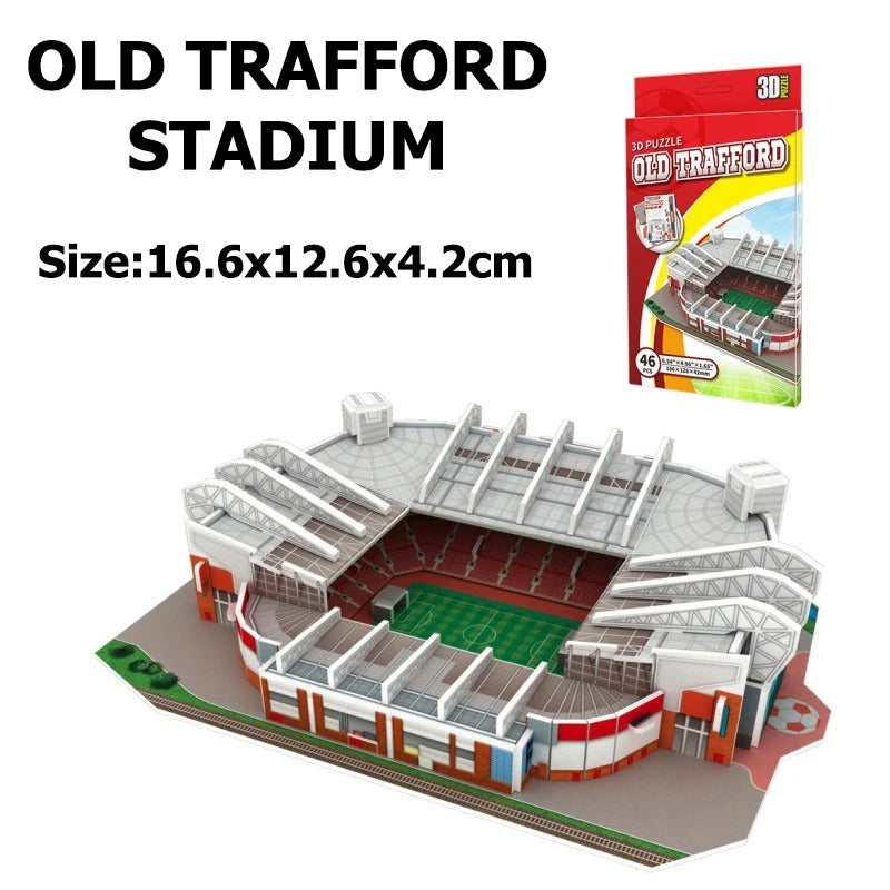 Small 3D Football Field Jigsaw Puzzle for Kids