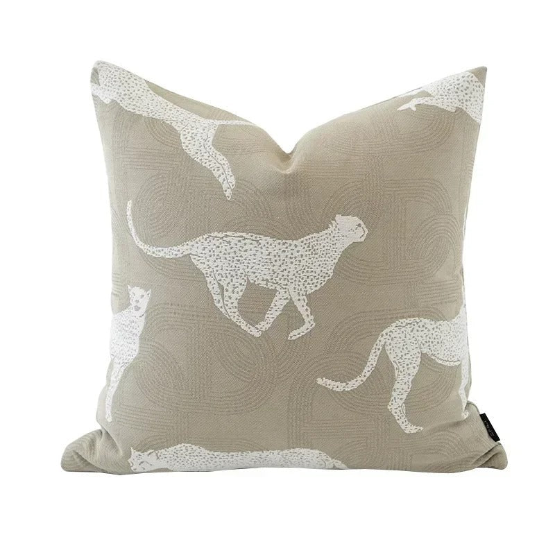 Plush Soft Reversible Geometric Cushion Cover