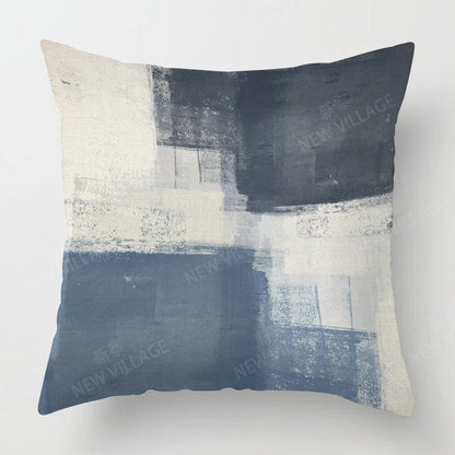 Colorful Linen Throw Pillow Cover