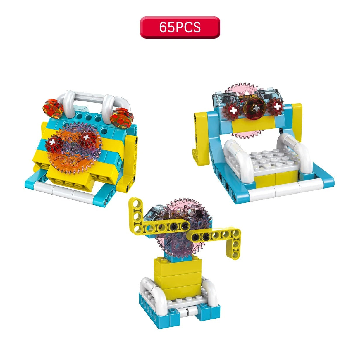 Fun STEM Building Blocks Construction Toy Set