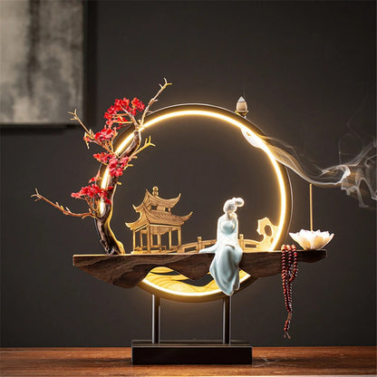 Beautiful Color Changing Incense Holder Lamp