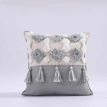 Vintage Chic Tufted Pillow Cover