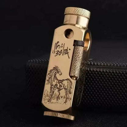 Vintage Metal Kerosene Lighter Classic Collector