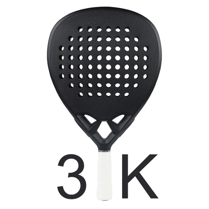 Lightweight Carbon Padel Racket with Soft EVA Core