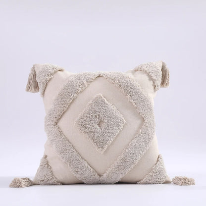 Vintage Chic Tufted Pillow Cover