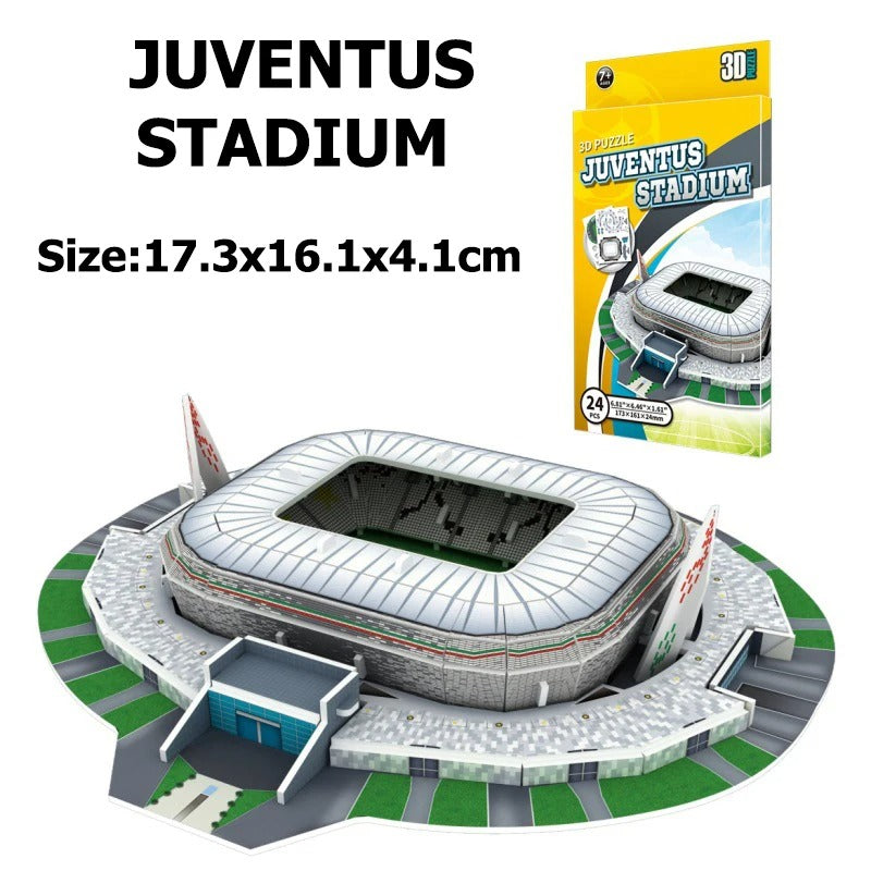 Small 3D Football Field Jigsaw Puzzle for Kids