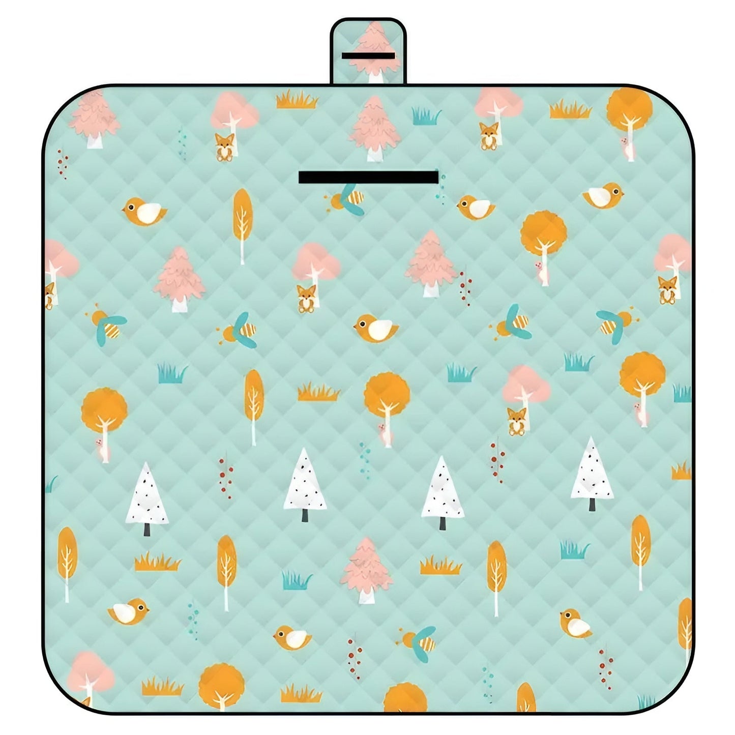 Portable Baby Play Mat with Padded Waterproof Layer