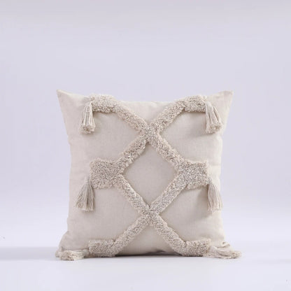 Vintage Chic Tufted Pillow Cover