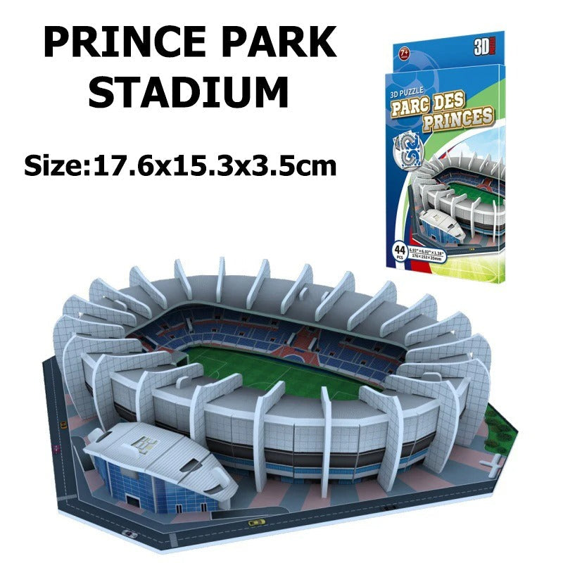 Small 3D Football Field Jigsaw Puzzle for Kids